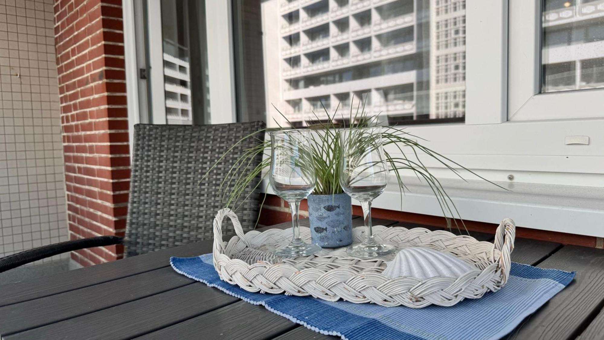 10-105, Sehr Strandnah, Im Herzen Westerlands, Westbalkon, 1 Zi 외부 사진